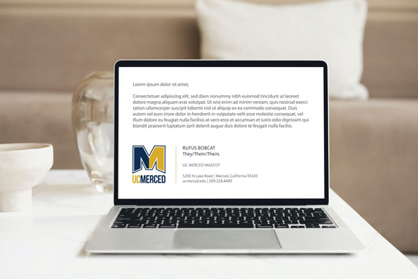 UC Merced Email Signature